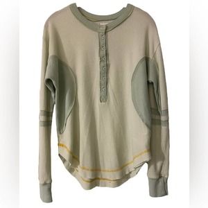 BDG women’s sea foam green thermal shirt size M